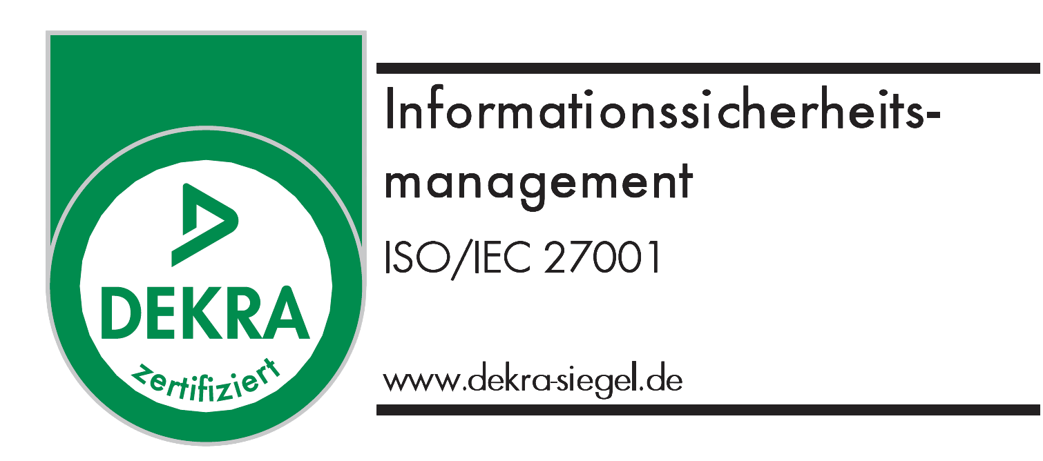 DEKRA Siegel ISO/IEC 27001
